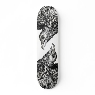 Birds of a Feather - Deck Skate Deck by PeterTucker