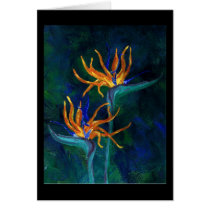 Birds of Paradise Greeting Card