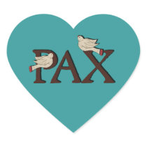 Birds of Pax (Peace) Stickers