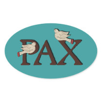 Birds of Pax (Peace) Stickers