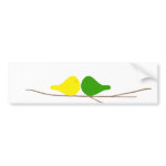 Birds on a Branch Bumper Sticker
