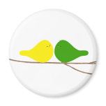 Birds on a Branch Refrigerator Magnet