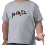 Birds on a branch tees