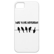 Birds on a wire – dare to be different