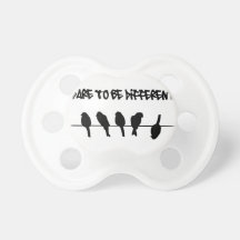 Birds on a wire – dare to be different