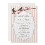 Birds on Sakura Engagement Party Invitations