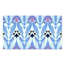 Birds Pattern - Vintage Victorian Pattern - Girly Business Cards