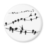 Birds Relaxing w magnets