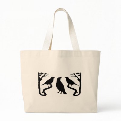 Birds Silhouette Bag by toxiferous