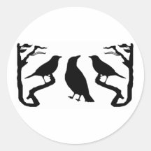 Birds Silhouette Stickers
