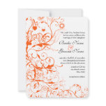 Birds & Swirls Wedding Invitations