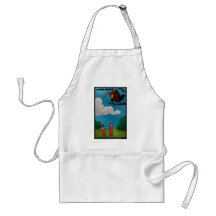 Birds To Worms The Grim Beaker Funny Gifts & Tees Apron
