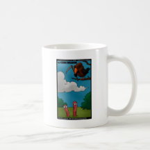 Birds To Worms The Grim Beaker Funny Gifts & Tees Coffee Mugs