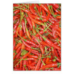 birdseye chillies greeting card