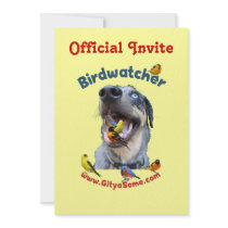 Birdwatcher Dog Announcements