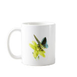Birdwing Butterfly and Daffodil Coffee Mug