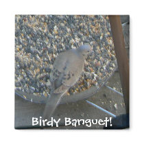 Birdy Banguet! Refrigerator Magnet