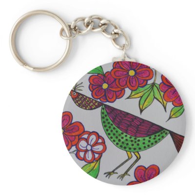 birdy key chains by linsads