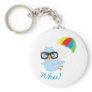 Birdy Parachute Key Chain
