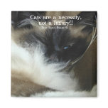 Birman Ragdoll Cat Lover & Poem Magnet