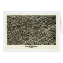 Birmingham, AL Panoramic Map - 1903 Cards