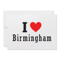 Birmingham, Alabama City Design Custom Invites