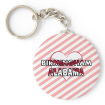 Birmingham, Alabama Keychains