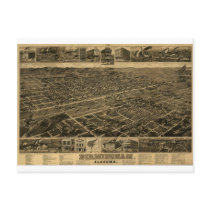 Birmingham Alabama Late 1800's Birds Eye View Post Cards