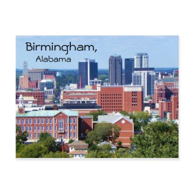 Birmingham, Alabama Postcard by ImpressImages