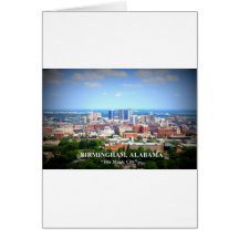 Birmingham, Alabama Skyline Cards