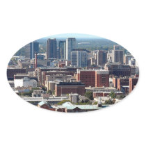 Birmingham, Alabama Oval Stickers