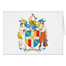 Birmingham Coat of Arms Greeting Card