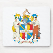 Birmingham Coat of Arms Mouse Pads