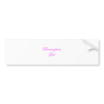Birmingham Girl Bumper Stickers
