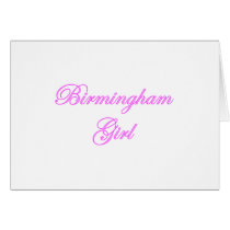 Birmingham Girl Greeting Cards