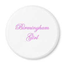 Birmingham Girl Refrigerator Magnets