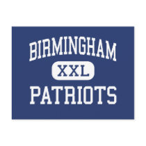 Birmingham - Patriots - High - Van Nuys California Post Cards