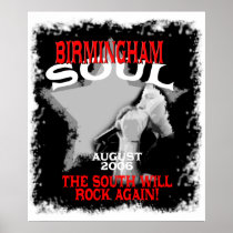 Birmingham Soul:The South Will Rock Again! Posters