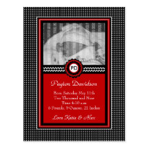 Birth Annoucement Postcard :: Polk A Dots 2