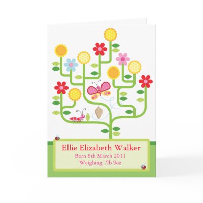 Birth Announcement Card by lailahills