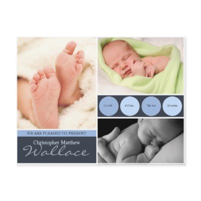 Birth Announcement Cards by eventfulcards1