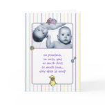 Birth Announcement for Twins cards