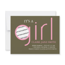 Birth Announcement