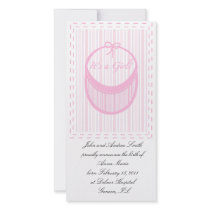 Birth Announcement "It's a Girl"