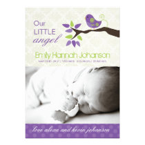 Birth Announcement Photo Card invitations