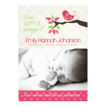 Birth Announcement Photo Card invitations