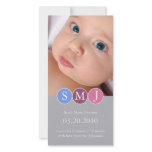 Birth Announcement Customized Photo Card
