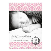 Birth Announcement Template Photo Card invitations