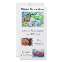 Birth Announcements Baby Nicholas Born
