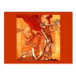 Birth of Pegasus & Chrysaor ~ Fine Art Painting Post Card
